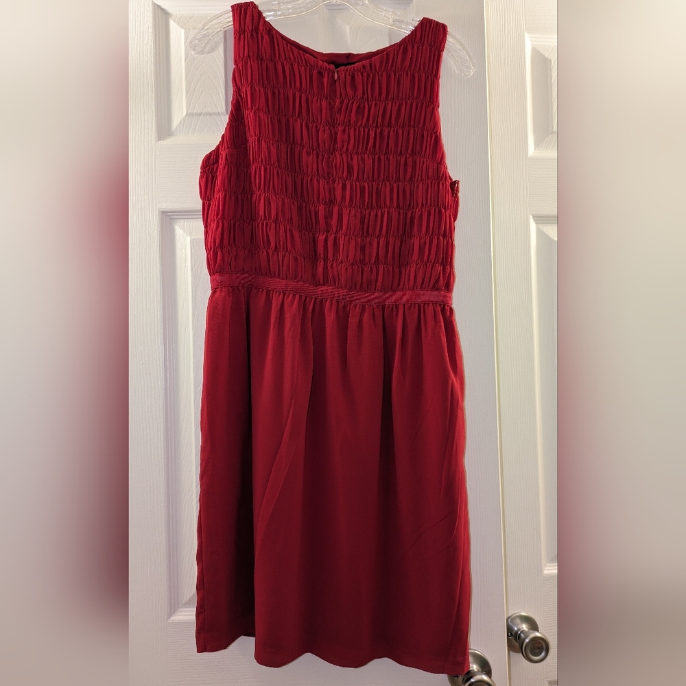 NWT Armani Exchange Sleeveless Red Dress Sz 6